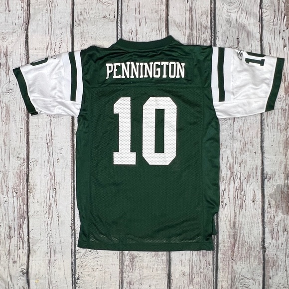 Chad Pennington New York Jets Reebok Boys Kids Youth NFL Football Jersey - Picture 2 of 6